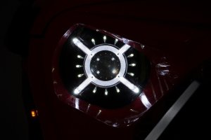 Jeep Wrangler LED Headlights - Front - Rough Country - 9 Inch, DOT Approved - '18-'23